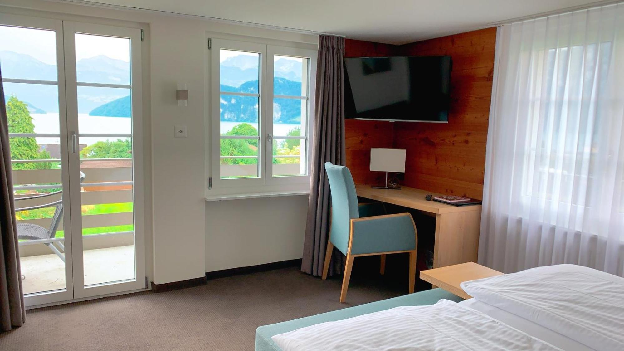Hotel Friedheim Weggis Esterno foto